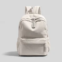 Sac à dos personnalisé 2025 – Cartable souple avec bretelles, grande capacité, nom unique brodé, en velours côtelé, design spécial 4