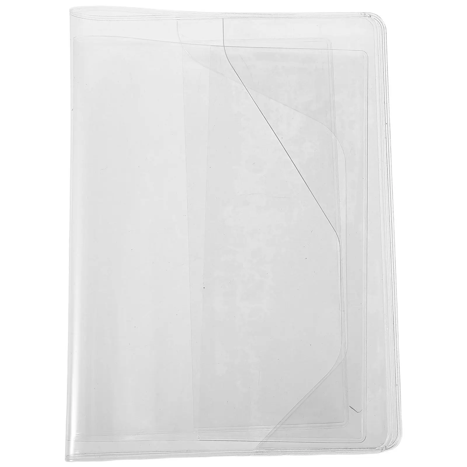 1Set A5 Transparent Notebook Cover Waterproof Protective Sleeve for Student Professional Use Clear Book Protector for Notes