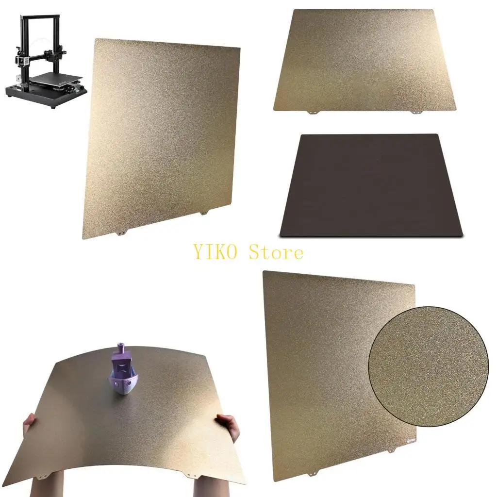 

K32C Professional Printing Buildplate 430x430mm, Flexible Spring Steel Sheet