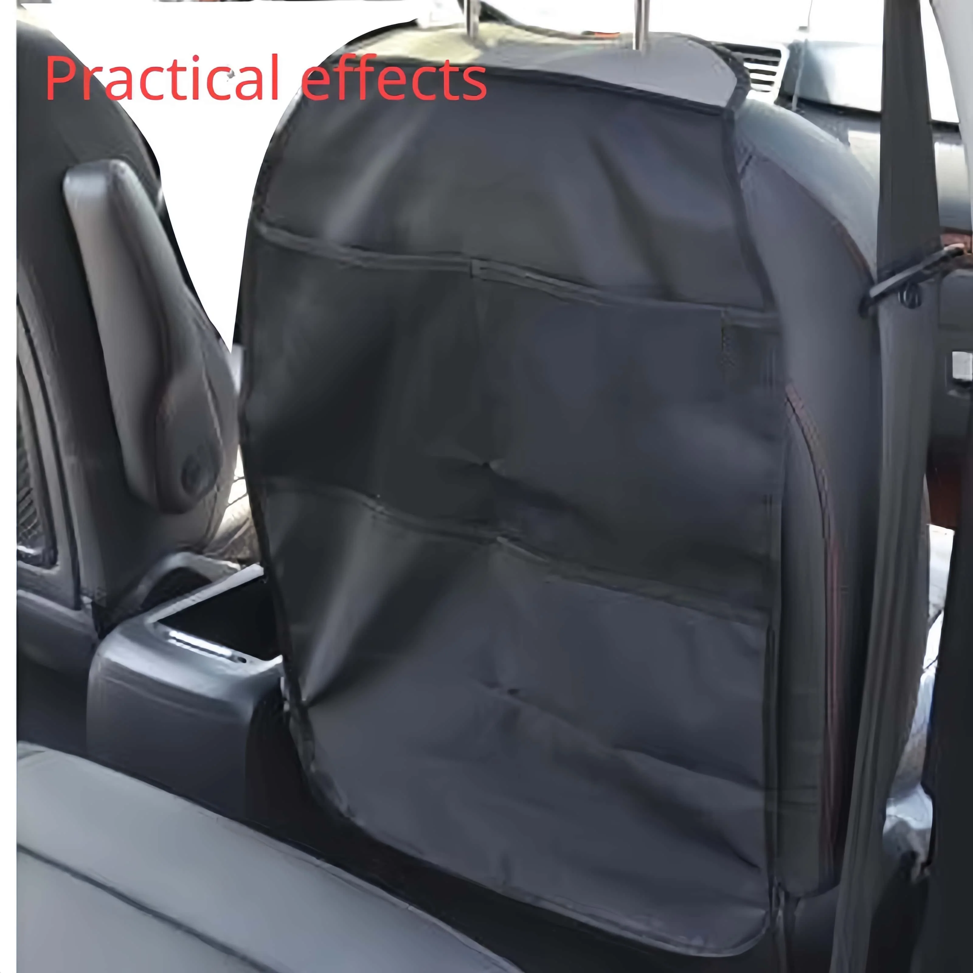 1/2Pcs Car Seat Back Protector Cover for Children Kids Baby Anti Mud Dirt Auto Seat Cover Anti Kick Mat Pad Car Storage Bags image 5