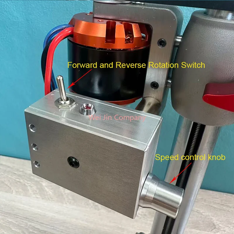 Watchmaker Tools High-Precision Bench Drill for Extracting Broken Screws from Watch Crowns Parts Drilling Machine 220V