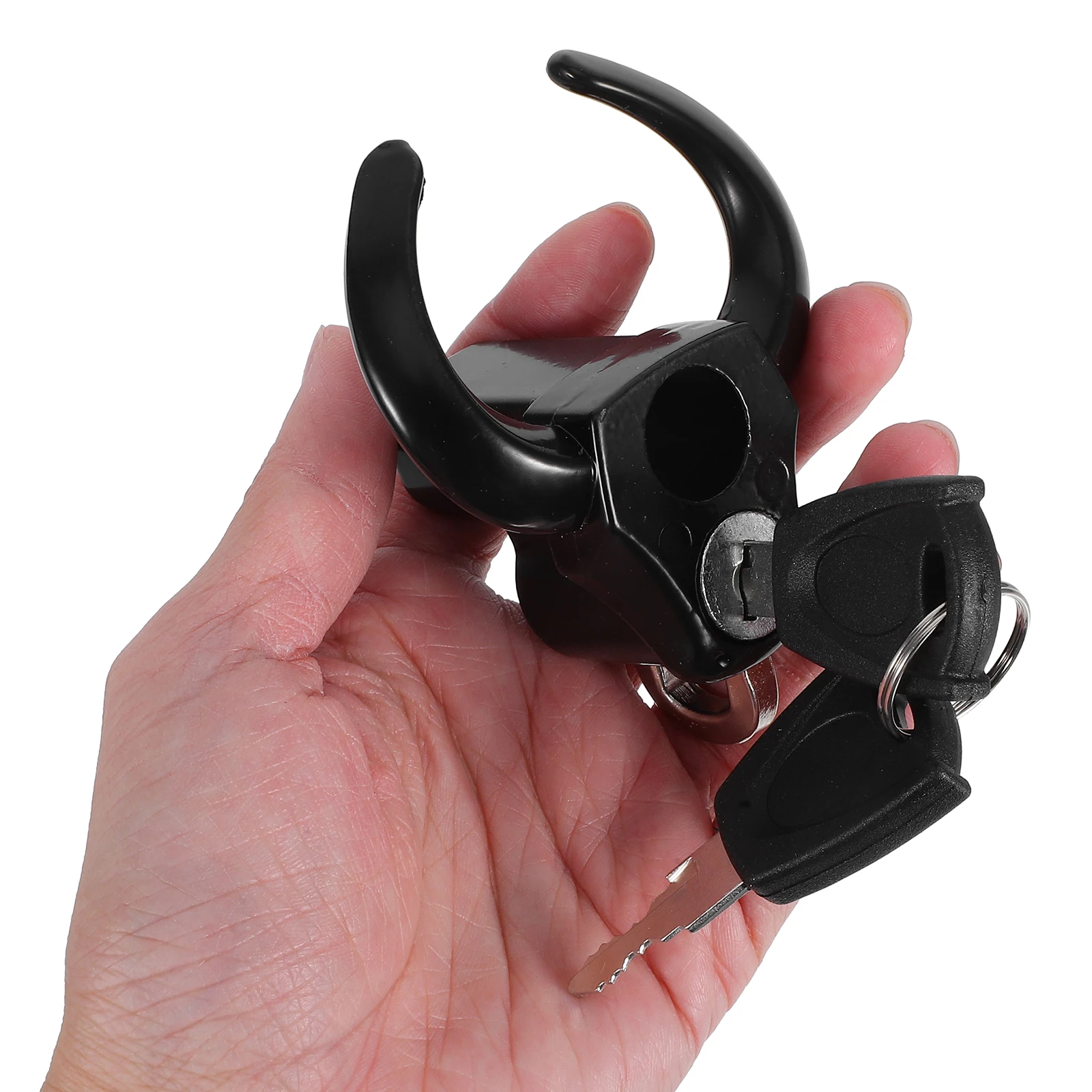 

Black Universal Hook for Motorcycles and Electric Scooters Heavy Duty Secure Hanger with Easy Installation