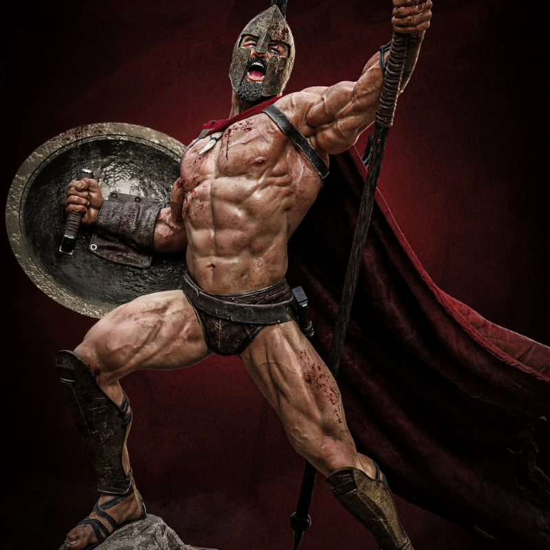 

Hero of Sparta Full Resin Figure 1/24 Scale 75mm Assemble Miniature Model Kit Unassembled Unpainted Diorama Toys