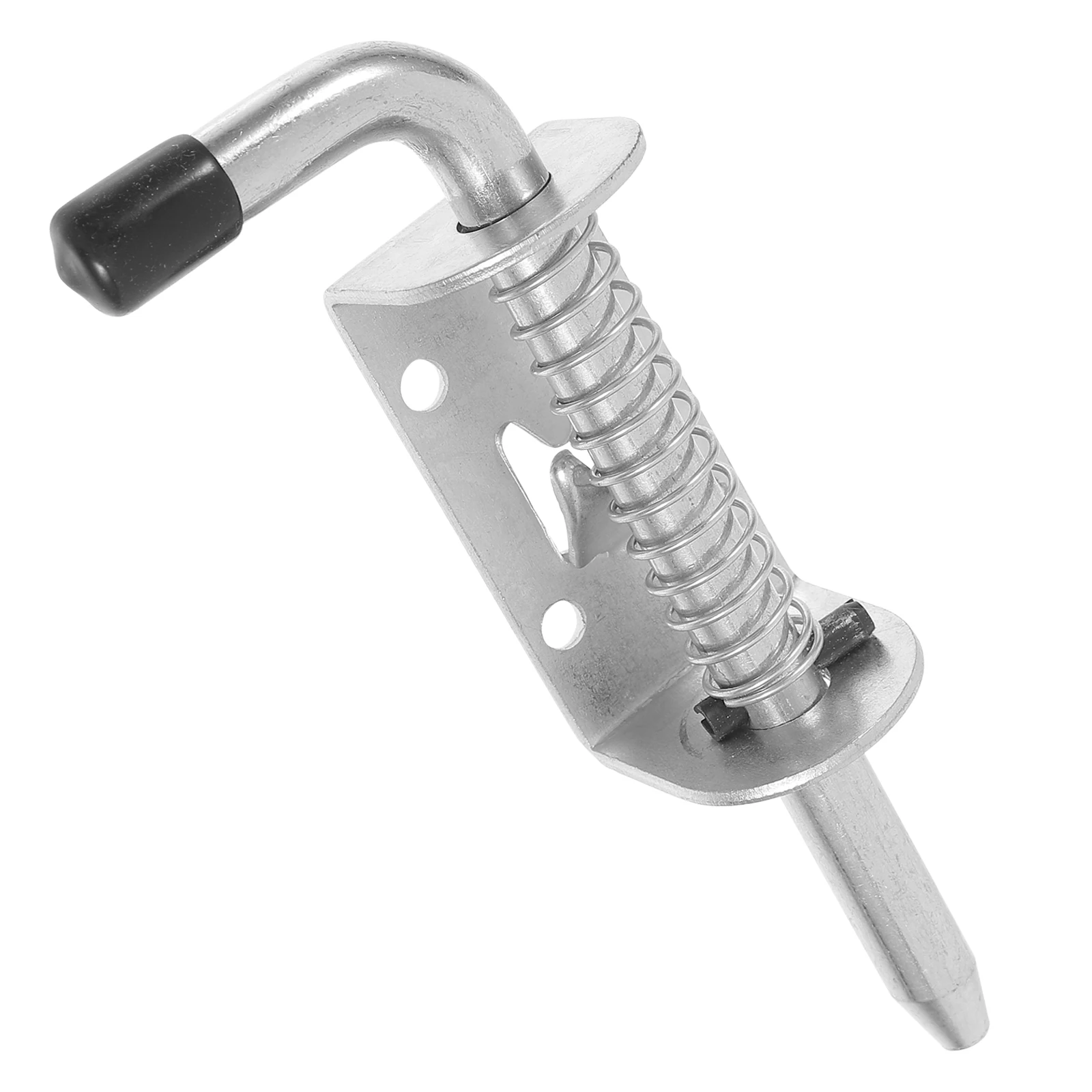 

Spring Latch 10mm Diameter 128mm Length Stainless Steel Door Lock Cabinet Wardrobe Bolt Sliding Gate Hinges Furniture Cupboard