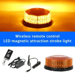 Wireless Remote Control Flashing Light Magnetic Warning Light Car LED Bright Rechargeable Roof Engineering Obstacle Strobe Lamp