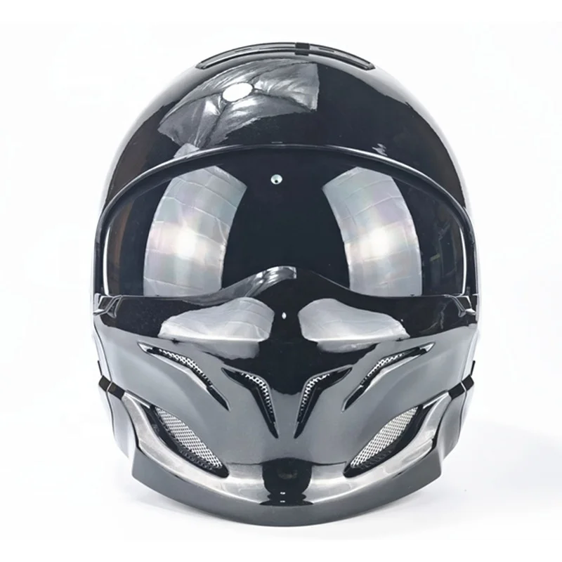 Full Face Warrior Scorpion Helmet With Motorcycle Retro Helmet For Kask 3/4 Modular Half Face Motorcycles Helmet