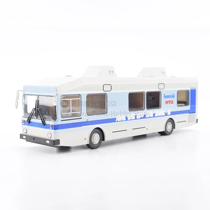 

1:43 Scale Diecast Alloy LIAZ-5919 Mobile Medical Vehicle Bus Toy Cars Model SJAVN010 Classic Adult Souvenir Gift Static Display