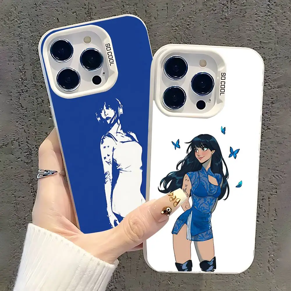 

Чехол для телефона A-Aitana CUARTO AZUL для iPhone 17,16,15,14,13,12,11,Pro,XS,Max,Plus,Mini,SE White Candy, матовый противоударный чехол