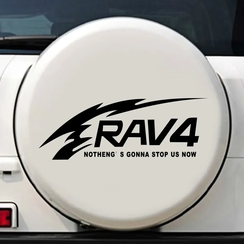 New Car Sticker Off-Road for Rav4 Spare Tire Decal Creative Racing Sports Car Decal Decoration Door Handle Vinyl Car Accessories