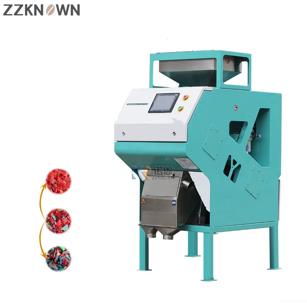 CCD Grain Color Sorter Machine Automatic Rice Peanut Rice Polisher Sorting Machinery