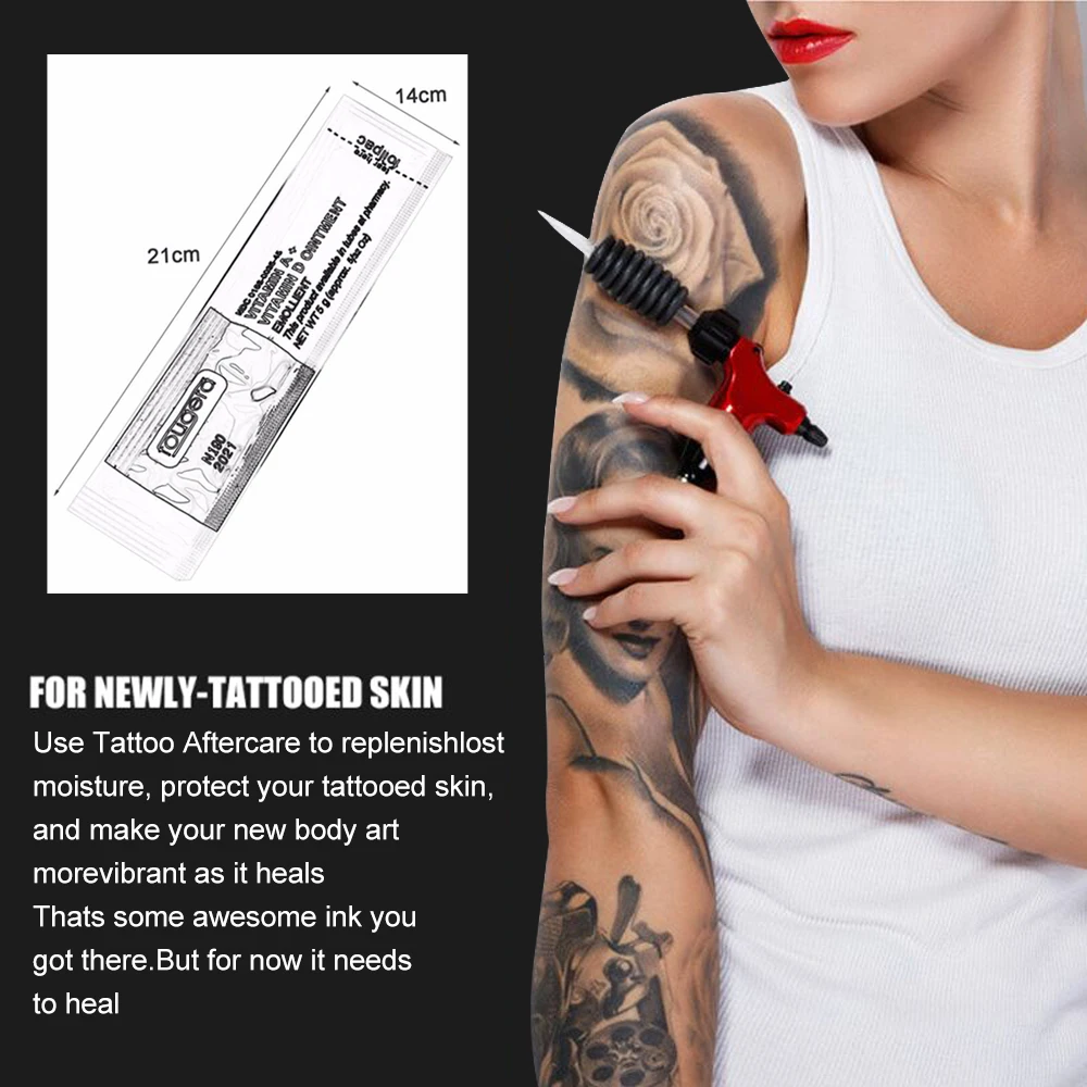 Tattoo Aftercare Cream Fougera Vitamin Ointment Tattoo Care Supplies Recovery Cream Vitamin A&D Tattoo Repairing Cream