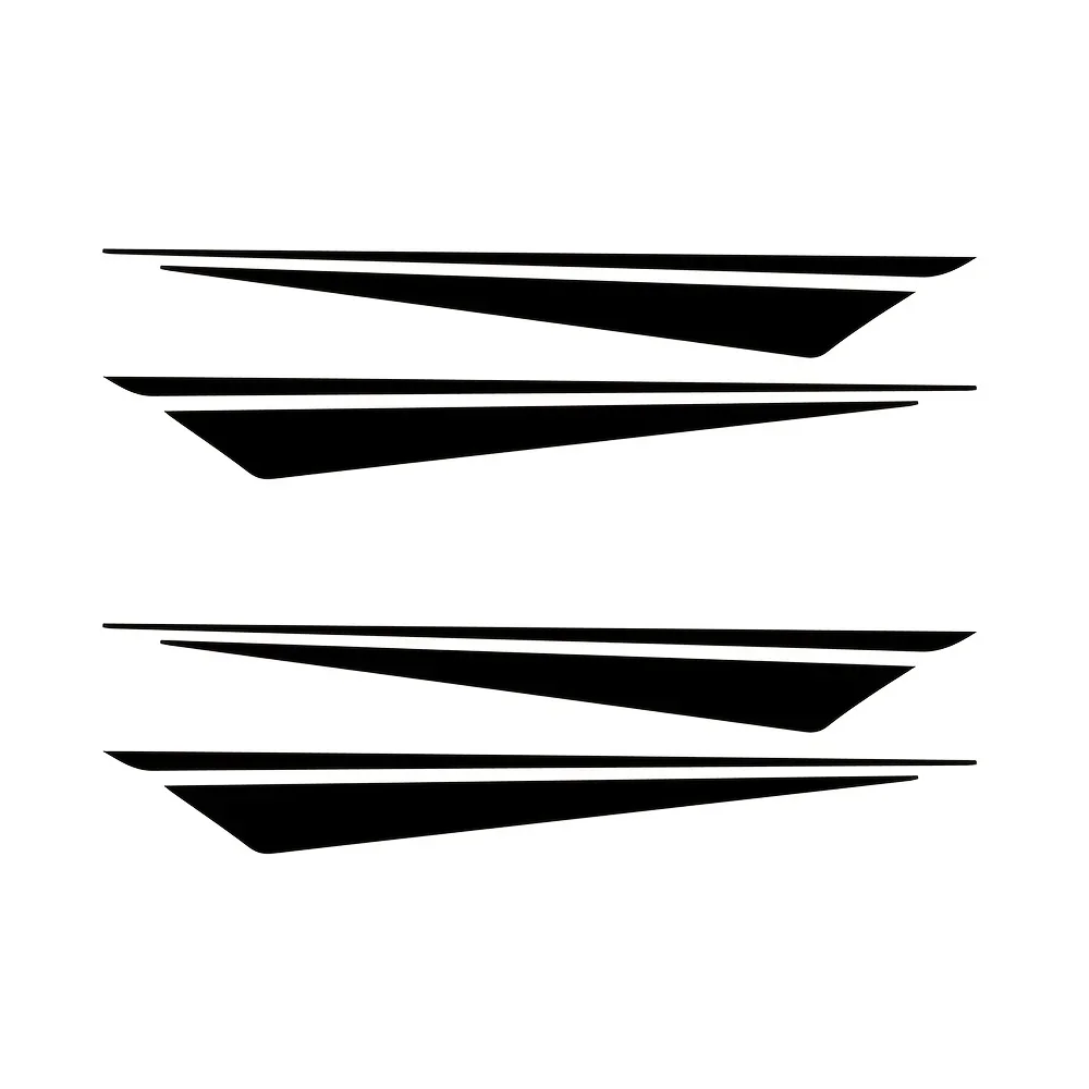 1Set Diagonal Stripe Waterproof Vinyl Sticker Decal For Car Rim Motorcycle Helmet Front Fairing Fuel Tank Bike Scooter Decor