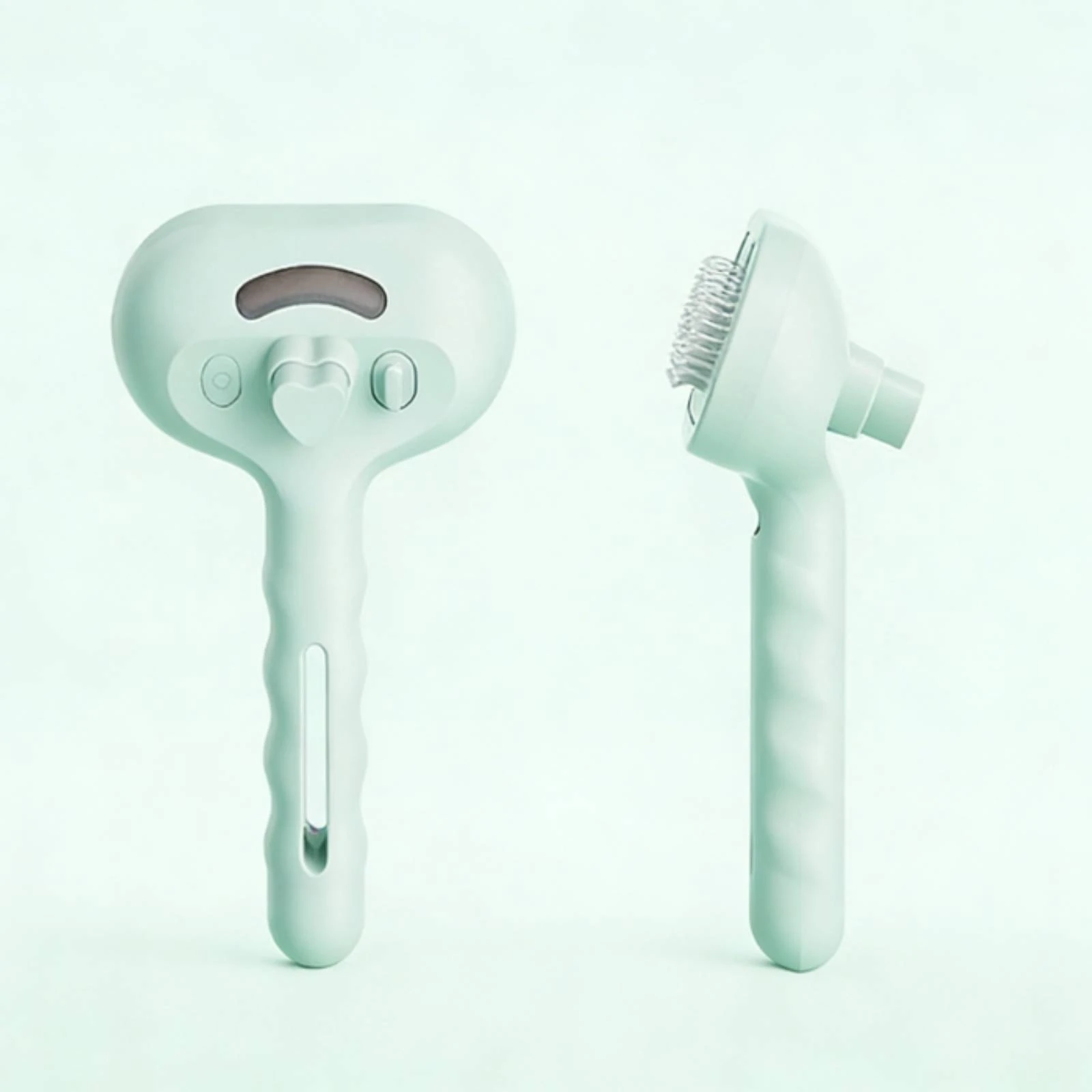 Pet Grooming Spray Brush Detangling Spray Brush with Metal Pins Moisturizing Gentle for Dogs