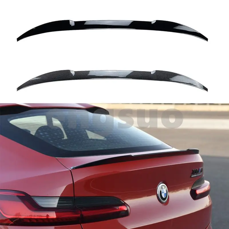 

For BMW X4 G02 2019+X4 M rear wing top wing spoiler exterior decoration modification