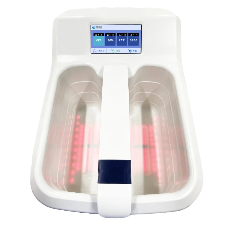 Factory Portable Pedicure Basin Electric Ionic Detox Massage Bucket Air Bubble Foot Spa Bath Massager Machine Footbath Massager