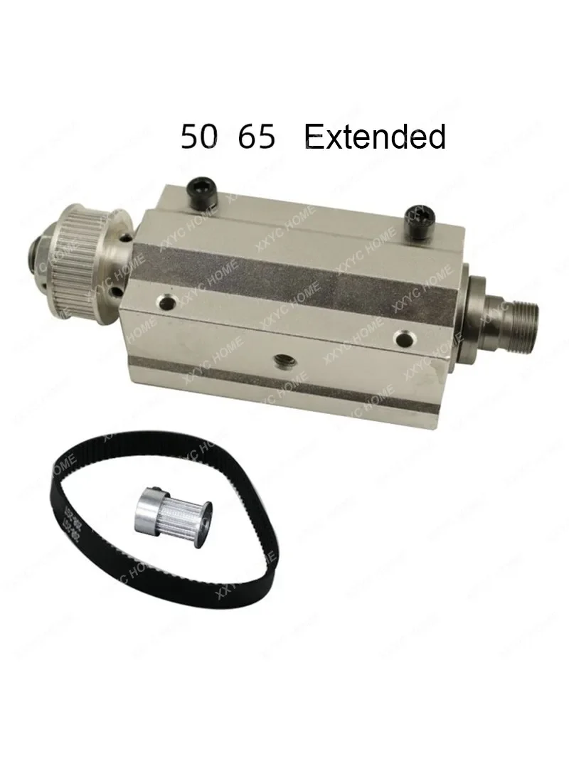 Woodworking Mini Lathe Beads Locomotive Lathe 65 Small 50 Three-jaw Rotary Chuck 80 Four-jaw Chuck Spindle Assembly