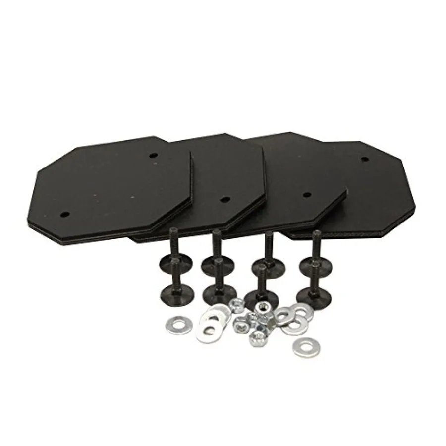

994105 Forward 2Post Lift Replacement Rubber Pad Kit for Automotive Service Lifts Durable Rubber Pads with Enhanced LoadBearing
