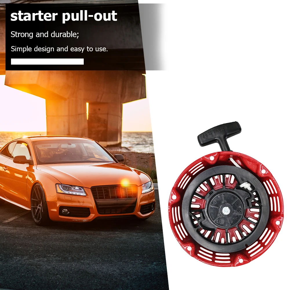 Tirare il gruppo avviamento a strappo parti di riparazione anti-resistenza per esterni per generatore Honda GX120 GX160 GX200 5.5hp 6.5hp