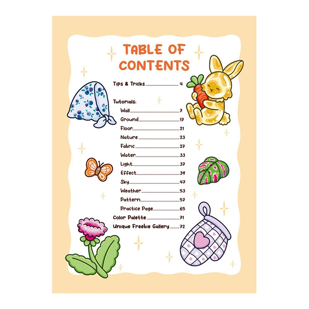 How to draw easy patterns，guide detailed steps for students to draw cartoon patterns，coloring book，notes image 5