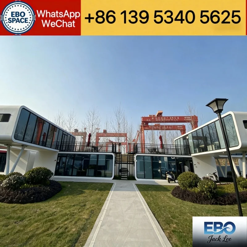 Expandable Container Villa House Custom Layout Flexible Design for Resort Hotel Residential Project