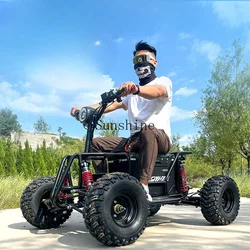 Electric Adult Beach Children Can Sit Adult Off-Road Kart Four Wheels High Horsepower Outdoor Fishing Equipment Vehicle