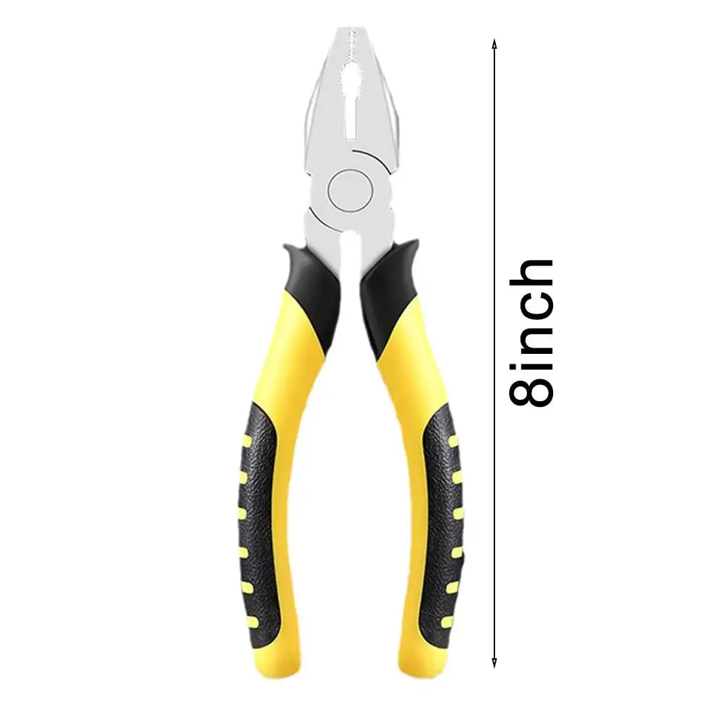 8/6 Inches Pliers Diagonal Needle Nose Pliers Professional Electrician Wire Cutters Pliers Hardware Repair Tools