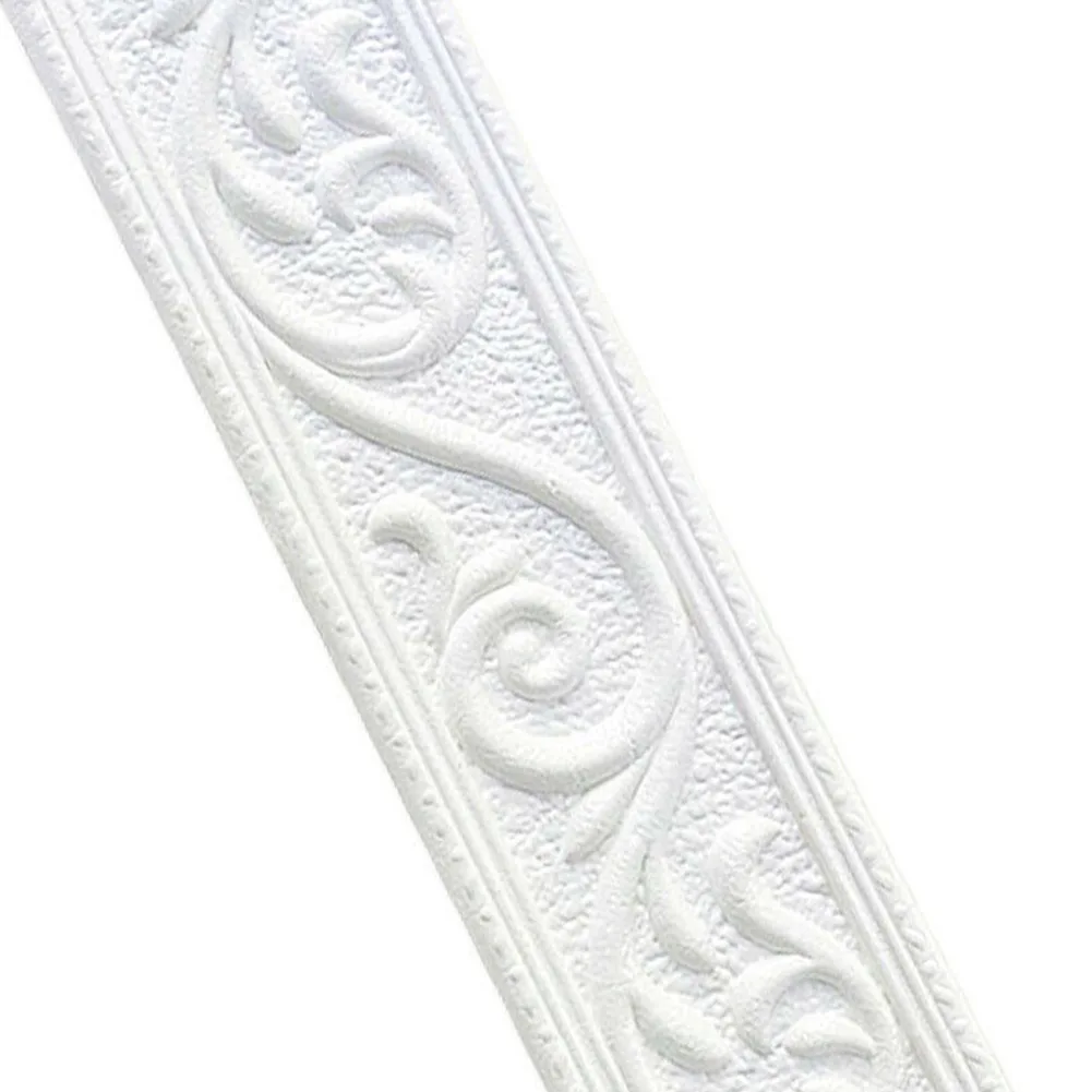 3D-Wandverkleidung, Linie, Sockelleiste, selbstklebend, wasserdicht, Fußleiste, Tapeten, Wandaufkleber für Wohnzimmer, Heimdekoration