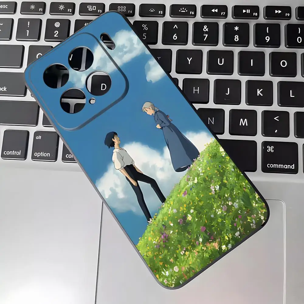 H-Howls M-oving C-castle Capa de telefone para Xiaomi 15 14 13 12 11 T Lite Ultra Redmi Note 14 13 12 Pro ProPlus 12 10 C 5G Capa