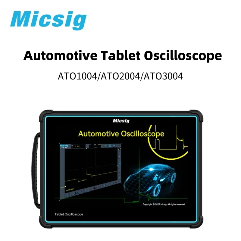 Micsig ATO3004 Oscyloskop cyfrowy Automotive 300MHz 220Mpts Przenośne oscyloskopy z ekranem dotykowym Oscyloskop diagnostyczny stołu