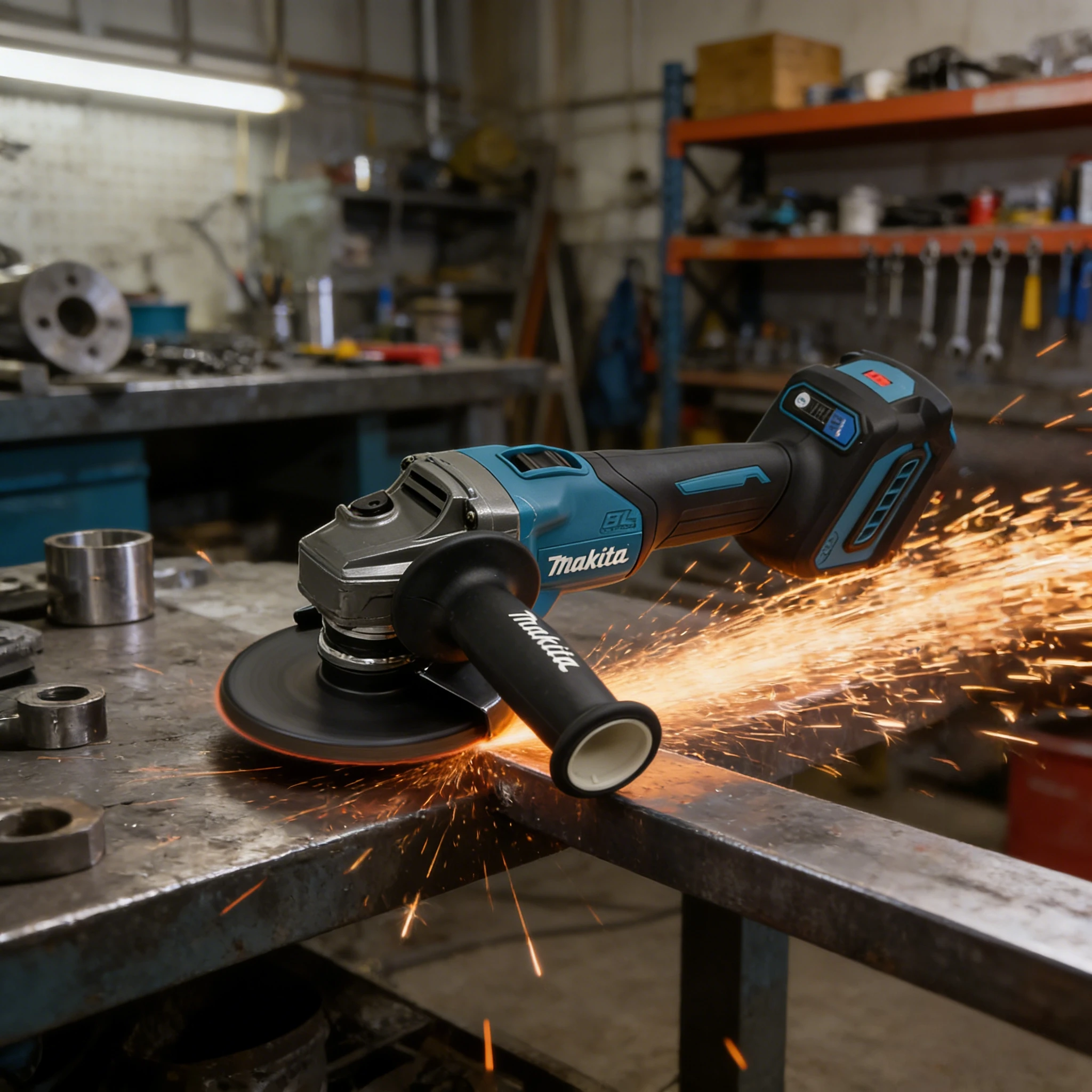 MAKITA GA035GZ 40V rechargeable Angle grinder 150MM Angle grinding machine High-power brushless charging mill