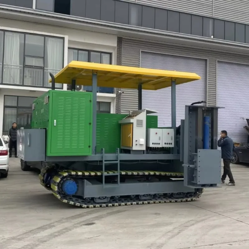 China YG Automatic Slipform Machine for Concrete Curb Gutter Sidewalk and Barrier Projects Curb Stone Slip Forming Machine