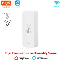 Tuya BT Sensore intelligente di umidità della temperatura Igrometro interno Il telecomando APP compatibile con Bluetooth funziona con Alexa Google Home
