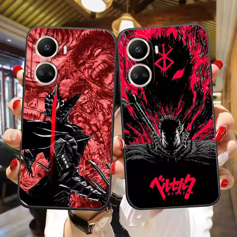 Cartoon B-Berserk Guts Phone Case For HUAWEI NOVA 3I 7I 8I 9 P30 HONOR 400 20 90 X6B X7A X7B X7D X9D X8B X9 X9B X9A Case Shell