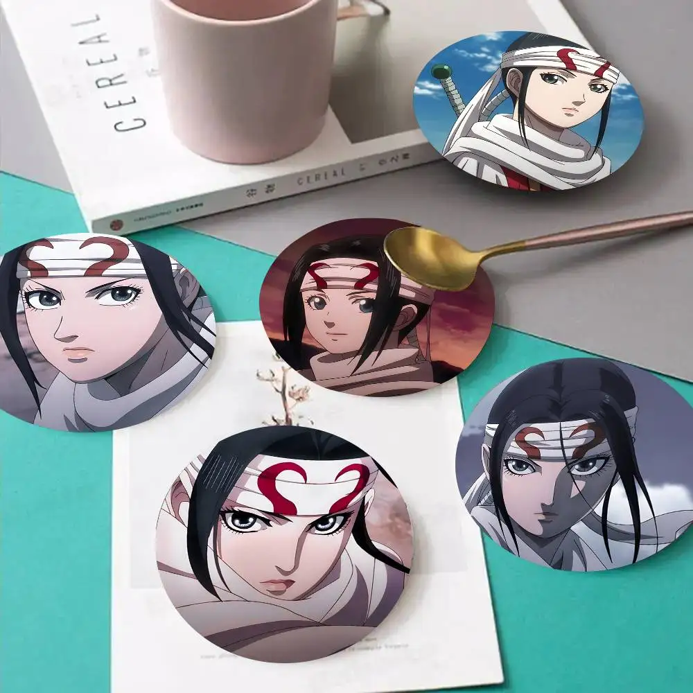 1pc Kai Kyou Anime Characters Wooden Coaster Colour Printing Cup Mat Home Desk Decoration Gifts