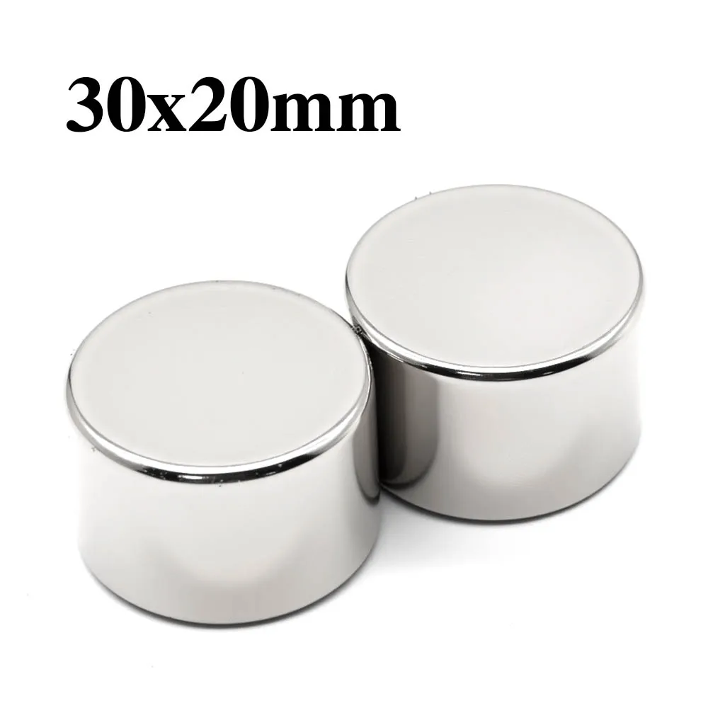 

30x20mm Super Powerful Round Magnet Neodymium Magnet NdfeB N35 Strong Permanent Magnetic imanes Refrigerator Magnet