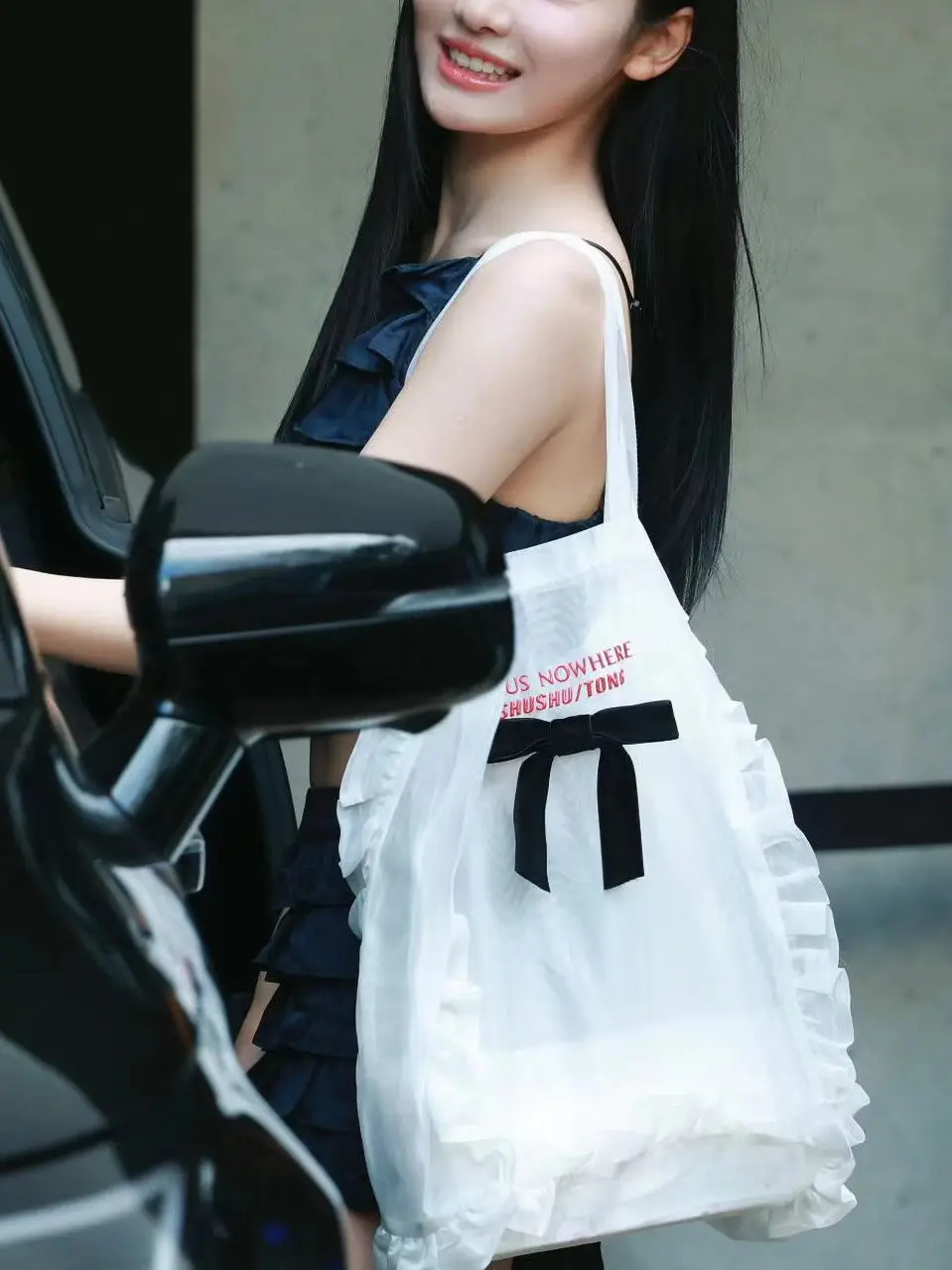 

Ning Art Sweetheart Ballet Sle ter Топ Юбка Комплект Лето Новый Faion Wave Отскок Жилет Высокая Талия Пышная Юбка Ансамбль