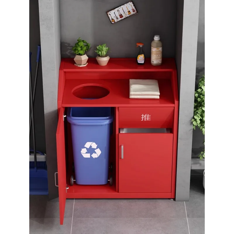 Hotel trash bin, commercial fast food restaurant, milk tea shop high-end classification trash  catering restaurant trash