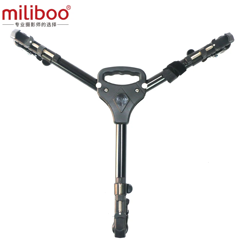 

miliboo MW Professional Heavy Duty Camera Tripod Dolly Wheels Adjustable Leg Kits for Canon Nikon Sony DSLR Camera Video Stand