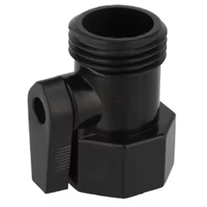 AB41-Valvola a sfera per tubo da giardino Funzionamento senza perdite in plastica per compatibilità tubi standard statunitensi