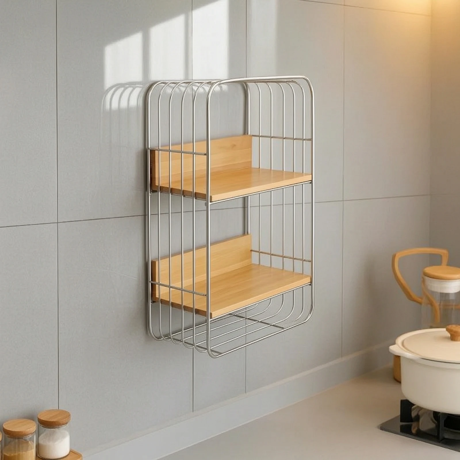 estante-de-almacenamiento-de-pared-de-dos-niveles-con-tablas-de-madera-estante-abierto-mueble-de-acero-inoxidable-con-marco-metalico-para-cocina
