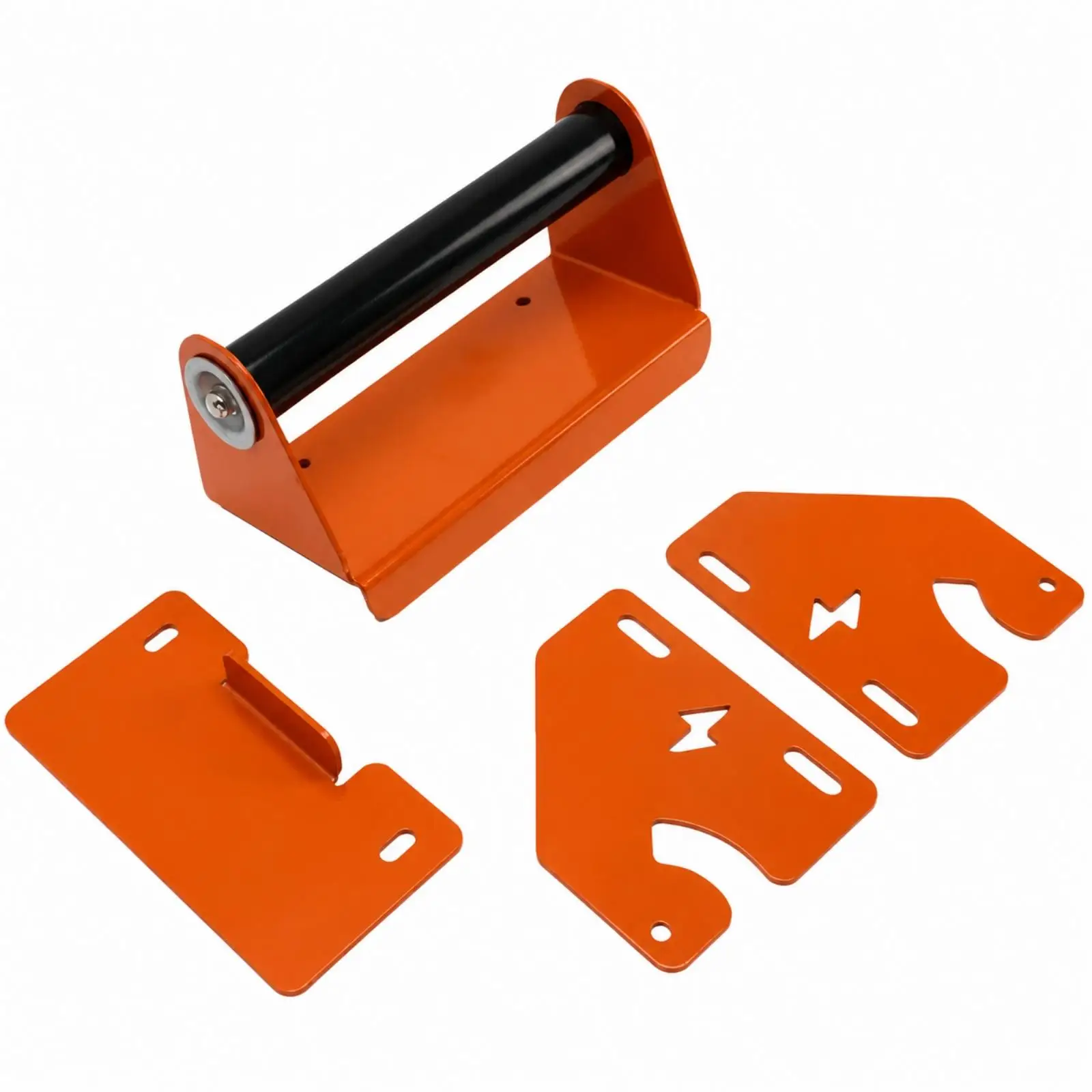 Outdoor Cooker Griddle Lid Handle Q235 Steel Bracket with Cutouts for Easy Alignment Install