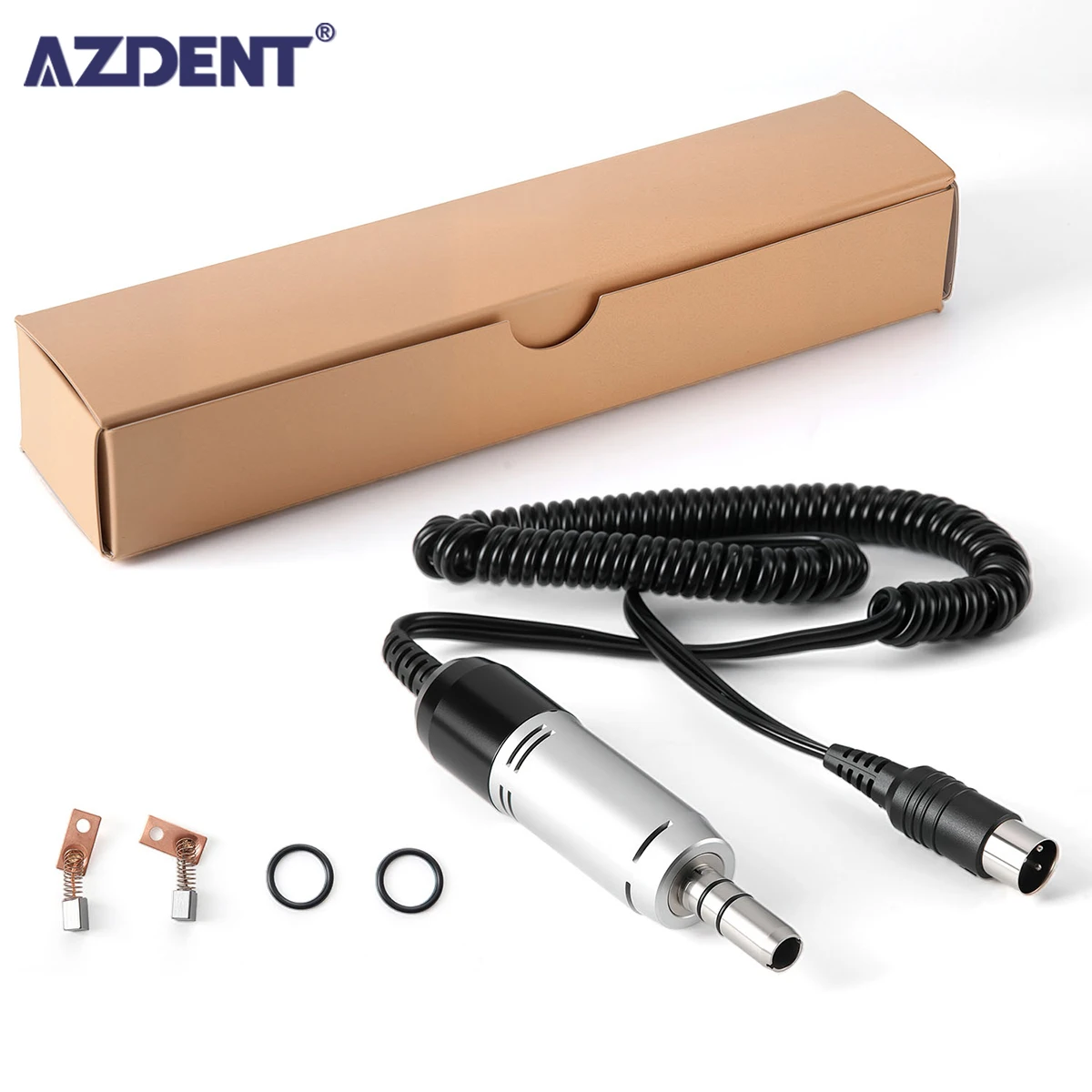 

AZDENT Dental Lab E-type Electric Micro Motor 35000 RPM 108E Handpiece For Micromotor Polishing Dentistry Equipment
