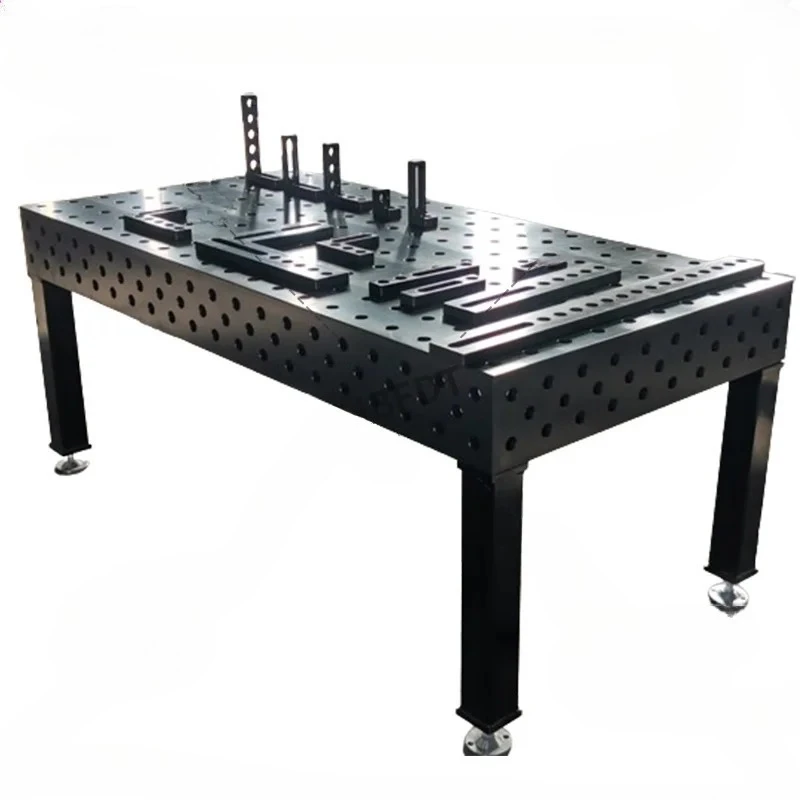 

D16 D28 Tig Industrial Welding Table 3d Welding Fixture Table With Holes Steel Cast Iron Plate Nitriding Mechanical Equipment