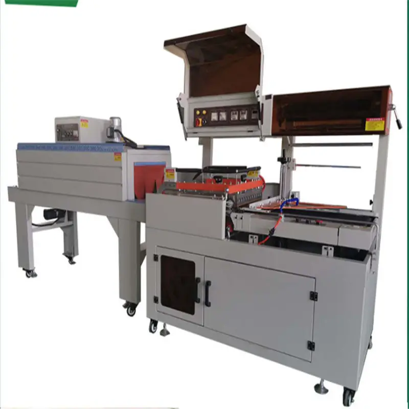 Automatic Heat Shrinkable Plastic Packaging Machine Multi-Function Bag Sealing Film Sealing and Cutting Shrink Wrap Machine