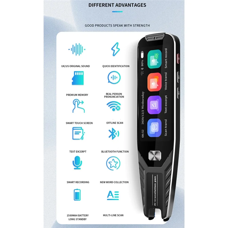Leading-134 Languages Translation Pen Scan Reader Pen Translatorand Reading Pen Instant Text Scanning Reading Translator Pen