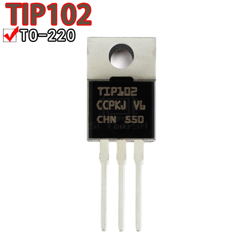 TIP102 TIP105 TIP107 TIP110 TIP112 TIP117 TIP120 TIP122 TIP127 TIP125 TIPIP132 TIP137 TIP142 TIP147 TO-220, 10PCs