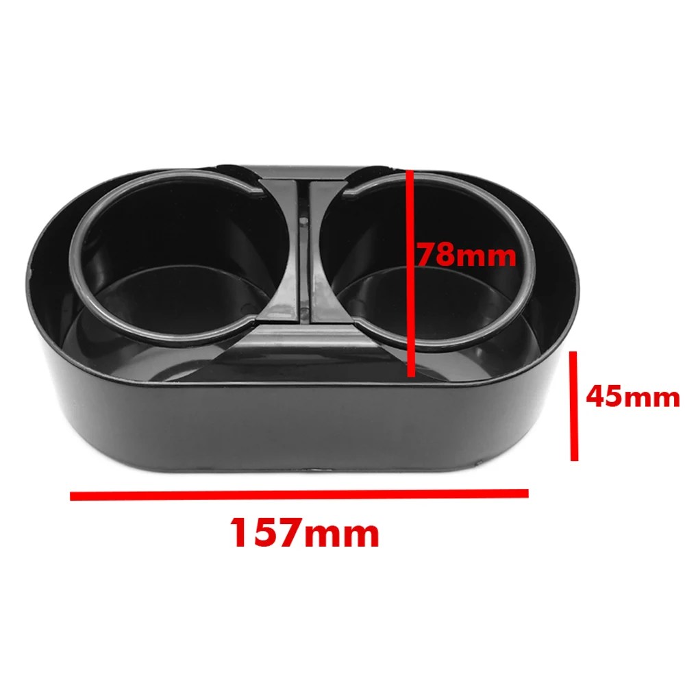 Car Dual Drink Cup Water Beverage Holder Mount Hole Bottle Stand For Toyota Camry Avensis Aygo Belta Blade Brevis Caldina Cami