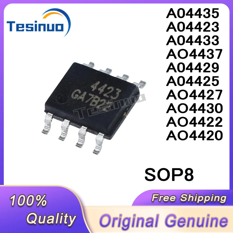 20/PCS New Original AO4420 AO4422 AO4423 AO4425 AO4427 AO4429 AO4430 AO4433 AO4435 AO4437 SOP8 chip In Stock