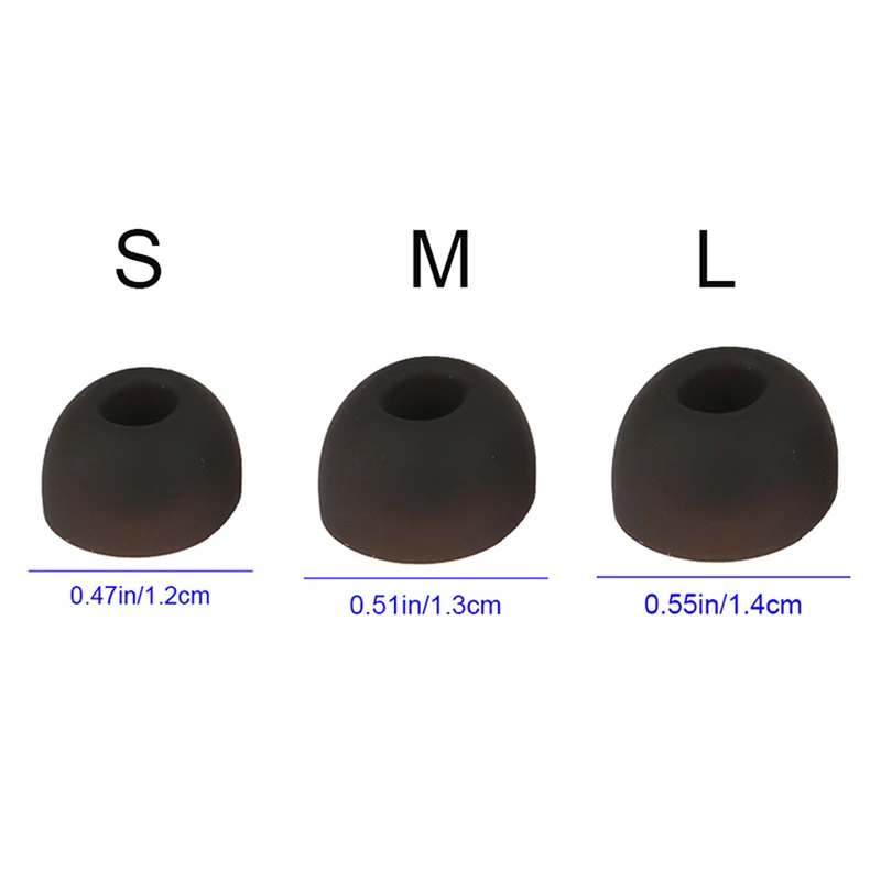 Replacement Ear Tips Earbuds Eartips Ear Caps Earplugs For OnePlus Buds Z2 Silicone Ear Pads Plugs In-Ear Headphones Accessories