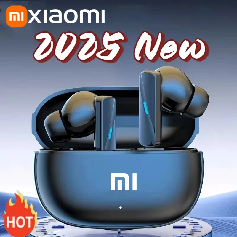 Xiaomi Wireless Bluetooth Earphones TWS Sports Headphones Earbuds Dual HD Mic Headset LED Display Gaming Earphone For IOS NEW